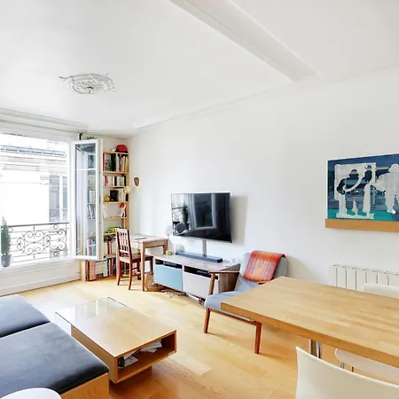 Apartment Oberkampf - Menilmontant Beatiful For 2 Peoples Paris